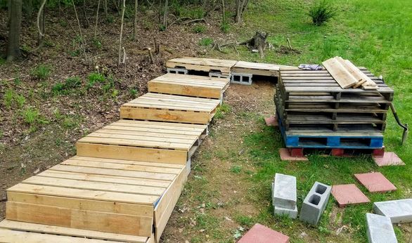 پارس پالت | پله و مسیر