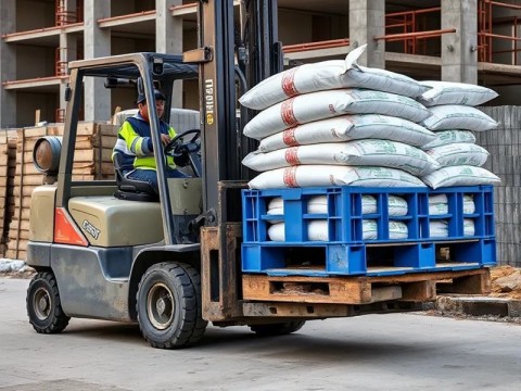 پارس پالت | کاهش آسیب به مصالح در حمل و نقل