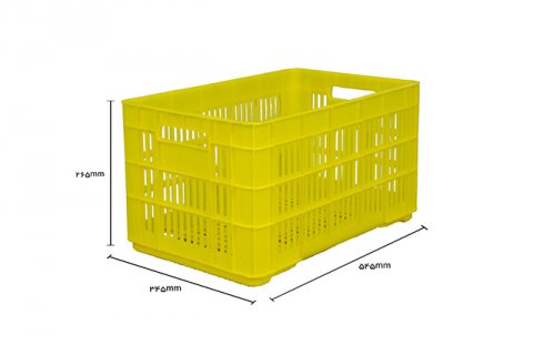 سبد پلاستیکی کد 1000 سبک نمای رو
